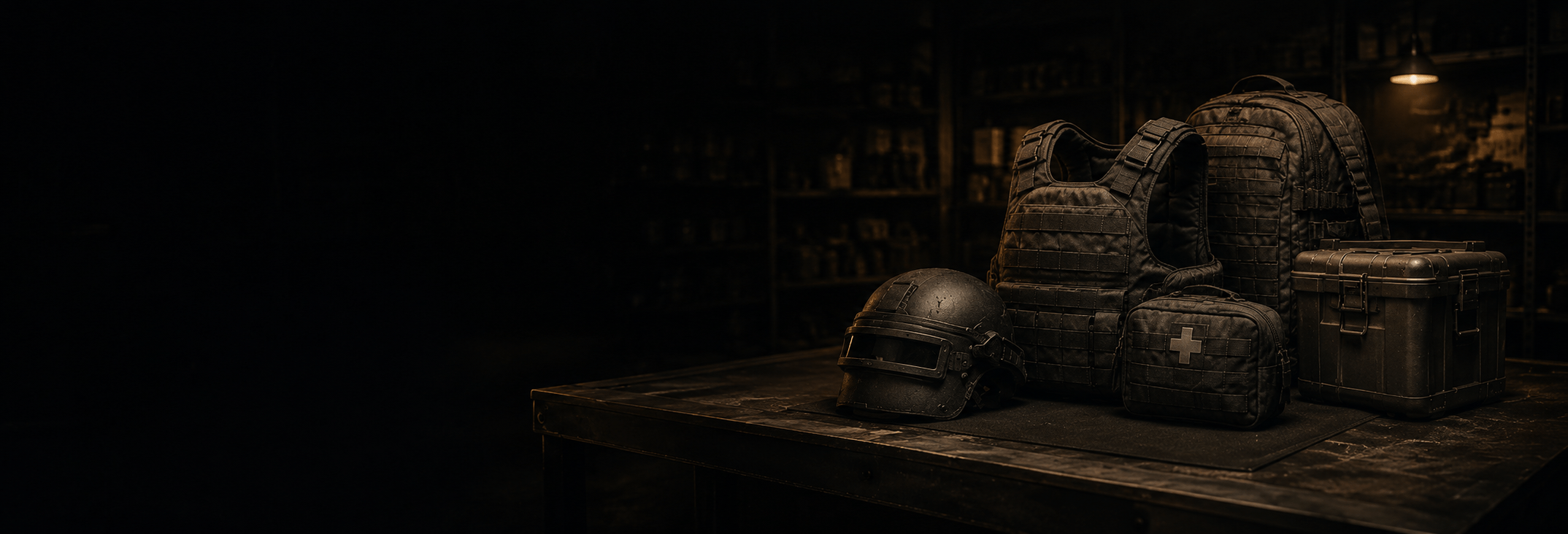 PUBG: Black Budget tactical gear and equipment